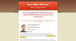 Desktop Screenshot of menafterdivorce.com