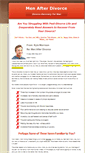 Mobile Screenshot of menafterdivorce.com